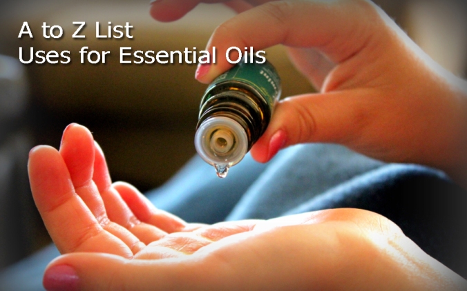 Uses for essential oil list